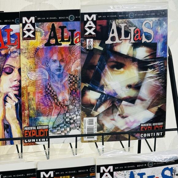 Alias 3 5-10 18-20 23 Lot (Jessica Jones) Bendis/Gaydos Marvel Max Comics - Picture 2 of 7